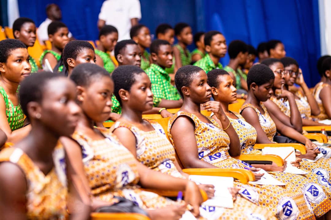 A section of the students at the summit